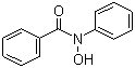 结构式 CAS# 304-88-1, N-苯甲酰苯基羟胺