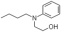 N-Butyl-N-2-hydroxyethylaniline molecular structure (CAS 3046-94-4)