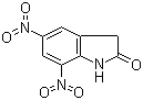 structure of CAS# 30490-21-2, 5,7-Dinitrooxindole;5,7-Dinitro-2-oxindole