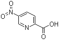 structure of CAS# 30651-24-2, 5-Nitropyridine-2-carboxylic acid;5-Nitro-2-picolinic acid; 3-Nitro-6-pyridinecarboxylic acid