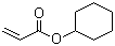 structure of CAS# 3066-71-5, Cyclohexyl acrylate;Cyclohexyl prop-2-enoate; Acrylic acid cyclohexyl ester