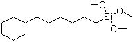 structure of CAS# 3069-21-4, Dodecyltrimethoxysilane;1-(Trimethoxysilyl)dodecane