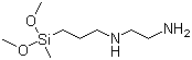 结构式 CAS# 3069-29-2, N-氨乙基-3-氨丙基甲基二甲氧基硅烷