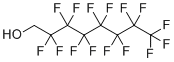 structure of CAS# 307-30-2, (Perfluoroheptyl)methanol;2,2,3,3,4,4,5,5,6,6,7,7,8,8,8-pentadecafluorooctan-1-ol