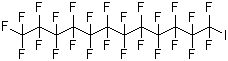 Perfluorododecyl iodide molecular structure (CAS 307-60-8)