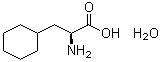 结构式 CAS# 307310-72-1, (alphaS)-alpha-氨基环己烷丙酸一水合物