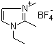 结构式 CAS# 307492-75-7, 1-乙基-2,3-二甲基咪唑鎓四氟硼酸盐