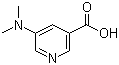structure of CAS# 30766-20-2, 5-Dimethylaminonicotinic acid