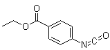 structure of CAS# 30806-83-8, 4-Isocyanatobenzoic acid ethyl ester;Ethyl 4-isocyanatobenzoate; Ethyl p-isocyanatobenzoate