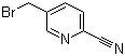 2-Cyano-5-bromomethylpyridine molecular structure (CAS 308846-06-2)