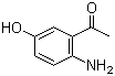 2'-Amino-5'-hydroxyacetophenone molecular structure (CAS 30954-71-3)
