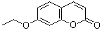 structure of CAS# 31005-02-4, 7-Ethoxy-2H-1-benzopyran-2-one;7-Ethoxycoumarin; Ethylumbelliferone