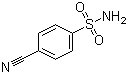 structure of CAS# 3119-02-6, 4-Cyanobenzenesulfonamide;4-Cyanobenzene-1-sulfonamide