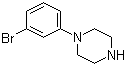 结构式 CAS# 31197-30-5, 1-(3-溴苯基)哌嗪
