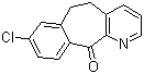 structure of CAS# 31251-41-9, 8-Chloro-5,6-dihydro-11H-benzo[5,6]cyclohepta[1,2-b]pyridin-11-one;8-Chloro-10,11-dihydro-4-aza-5H-dibenzo[a,d]cycloheptan-5-one