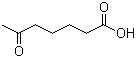 structure of CAS# 3128-07-2, 5-Acetylvaleric acid