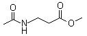 结构式 CAS# 31295-20-2, N-乙酰基-beta-丙氨酸甲酯