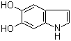 structure of CAS# 3131-52-0, 5,6-Dihydroxyindole;1H-indole-5,6-diol