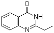 结构式 CAS# 3137-64-2, 2-乙基-4-喹唑啉酮; 4-羟基-2-乙基喹唑啉