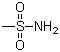 结构式 CAS# 3144-09-0, 甲基磺酰胺; 甲磺酰胺