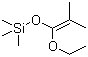 结构式 CAS# 31469-16-6, 1-乙氧基-2-甲基-1-(三甲基硅氧基)-1-丙烯
