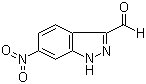 structure of CAS# 315203-37-3, 6-Nitro-1H-indazole-3-carboxaldehyde