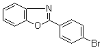 结构式 CAS# 3164-13-4, 2-(4-溴苯基)苯并恶唑