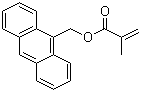 structure of CAS# 31645-35-9, 9-Anthracenylmethyl methacrylate;anthracen-9-ylmethyl 2-methylprop-2-enoate