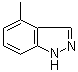 结构式 CAS# 3176-63-4, 4-甲基-1H-吲唑