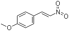 结构式 CAS# 3179-10-0, 1-(4-甲氧苯基)-2-硝基乙烯; 4-甲氧基-beta-硝基苯乙烯