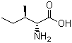 结构式 CAS# 319-78-8, D-异亮氨酸; (2R,3R)-2-氨基-3-甲基戊酸