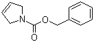 structure of CAS# 31970-04-4, 1-Cbz-2,5-dihydro-1H-pyrrole;Benzyl 3-pyrroline-1-carboxylate; 2,5-Dihydropyrrole-1-carboxylic acid benzyl ester