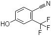 4-Hydroxy-2-(trifluoromethyl)benzonitrile molecular structure (CAS 320-42-3)