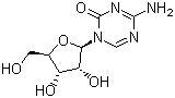 结构式 CAS# 320-67-2, 5-氮杂胞嘧啶核苷; 5-氮胞苷