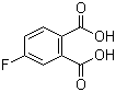 4-氟邻苯二甲酸分子结构 (CAS 320-97-8)