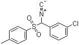 结构式 CAS# 321345-35-1, [1-(3-氯苯基)-1-对甲基苯磺酰]甲基异氰酸酯