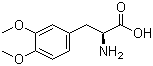 structure of CAS# 32161-30-1, 3,4-Dimethoxy-L-phenylalanine;3-(3,4-Dimethoxyphenyl)-L-alanine