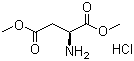 结构式 CAS# 32213-95-9, L-天冬氨酸二甲酯盐酸盐