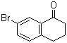 结构式 CAS# 32281-97-3, 7-溴-3,4-二氢-2H-1-萘酮; 7-溴-1-四氢萘酮