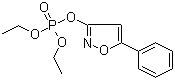 Phosphoric acid diethyl ester 5-phenylisoxazol-3-yl ester molecular structure (CAS 32306-29-9)