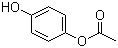 结构式 CAS# 3233-32-7, 4-乙酰氧基苯酚; 4-羟基苯基乙酸酯