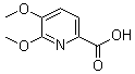 结构式 CAS# 324028-89-9, 5,6-二甲氧基吡啶-2-羧酸