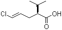 structure of CAS# 324519-66-6, (2S,4E)-5-Chloro-2-(1-methylethyl)-4-pentenoic acid;Aliskiren inter-3