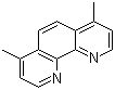 structure of CAS# 3248-05-3, 4,7-Dimethyl-1,10-phenanthroline
