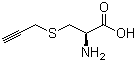 (R)-2-Amino-3-(2-propynylthio)propanoic acid molecular structure (CAS 3262-64-4)