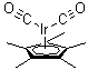 structure of CAS# 32660-96-1, Dicarbonyl(pentamethylcyclopentadienyl)iridium;Dicarbonyl(eta5-pentamethylcyclopentadienyl)iridium