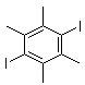 structure of CAS# 3268-21-1, 1,4-Diiodo-2,3,5,6-tetramethylbenzene;3,6-Diiododurene; Diiododurene
