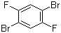 structure of CAS# 327-51-5, 1,4-Dibromo-2,5-difluorobenzene