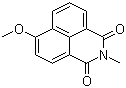结构式 CAS# 3271-05-4, 6-甲氧基-2-甲基-1H-苯并[de]异喹啉-1,3(2H)-二酮