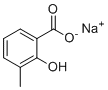 structure of CAS# 32768-20-0, Sodium 3-methylsalicylate;Sodium 2-hydroxy-3-methylbenzoate